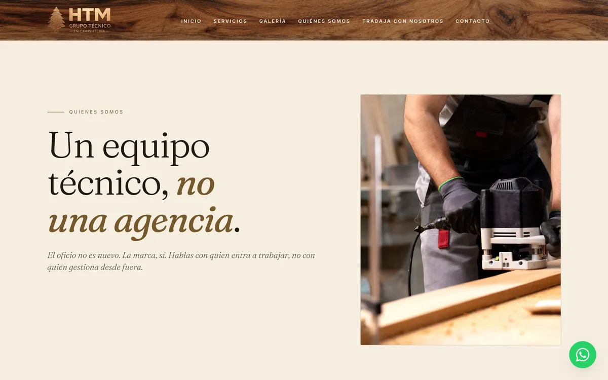 About — Desktop