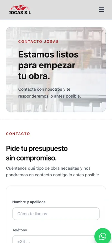 Contacto — Móvil