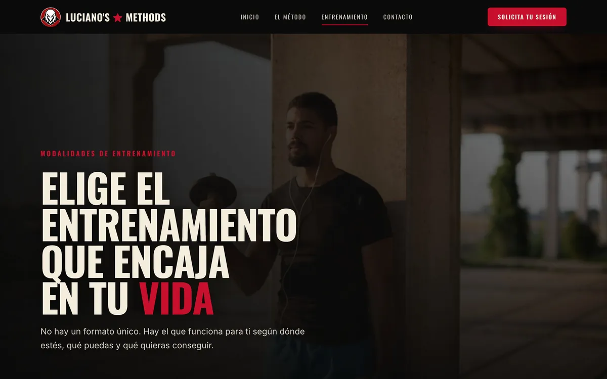 Entrenamiento — Escritorio