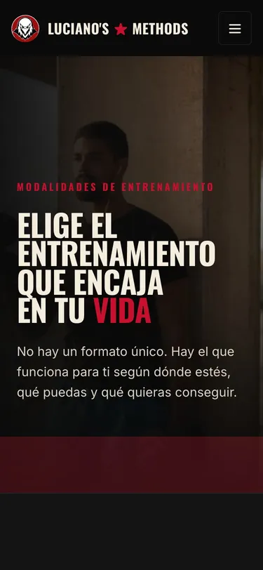 Entrenamiento — Móvil