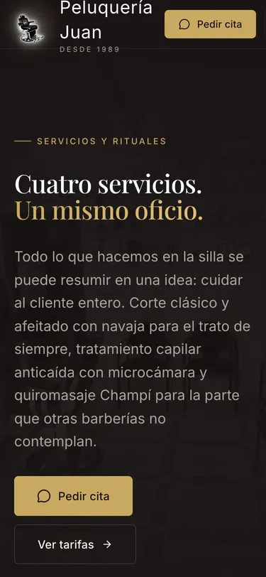 Servicios — Móvil