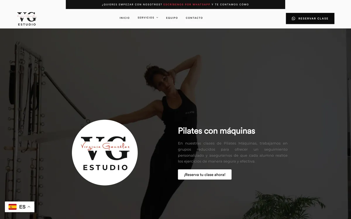 Pilates máquina — Escritorio