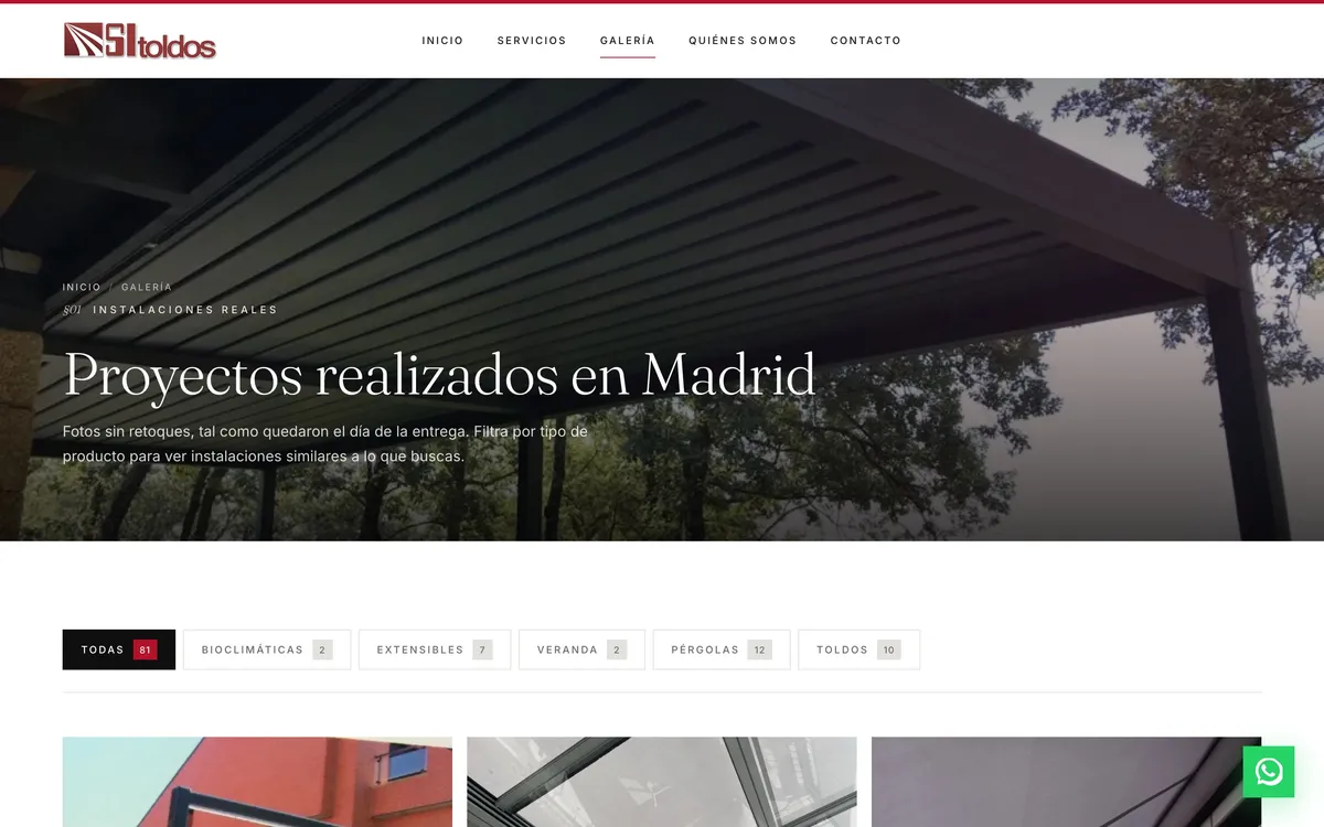 Galería de obra — Escritorio