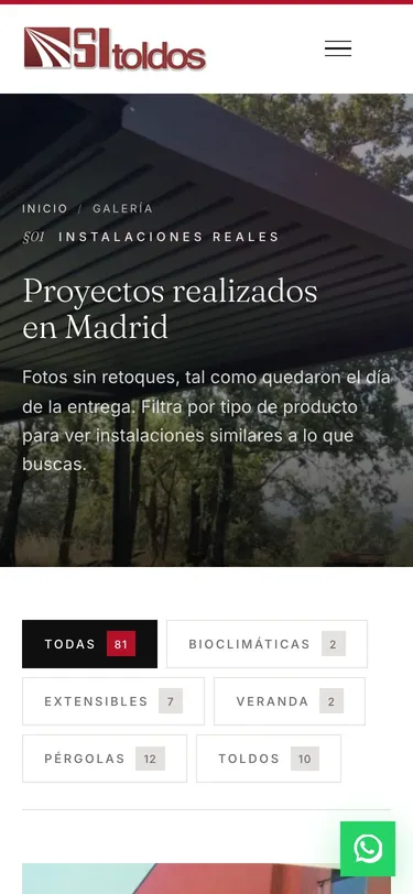 Galería de obra — Móvil