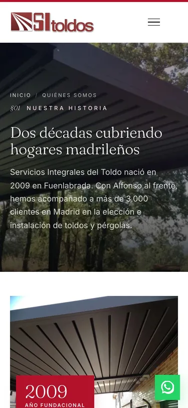 Quiénes somos — Móvil