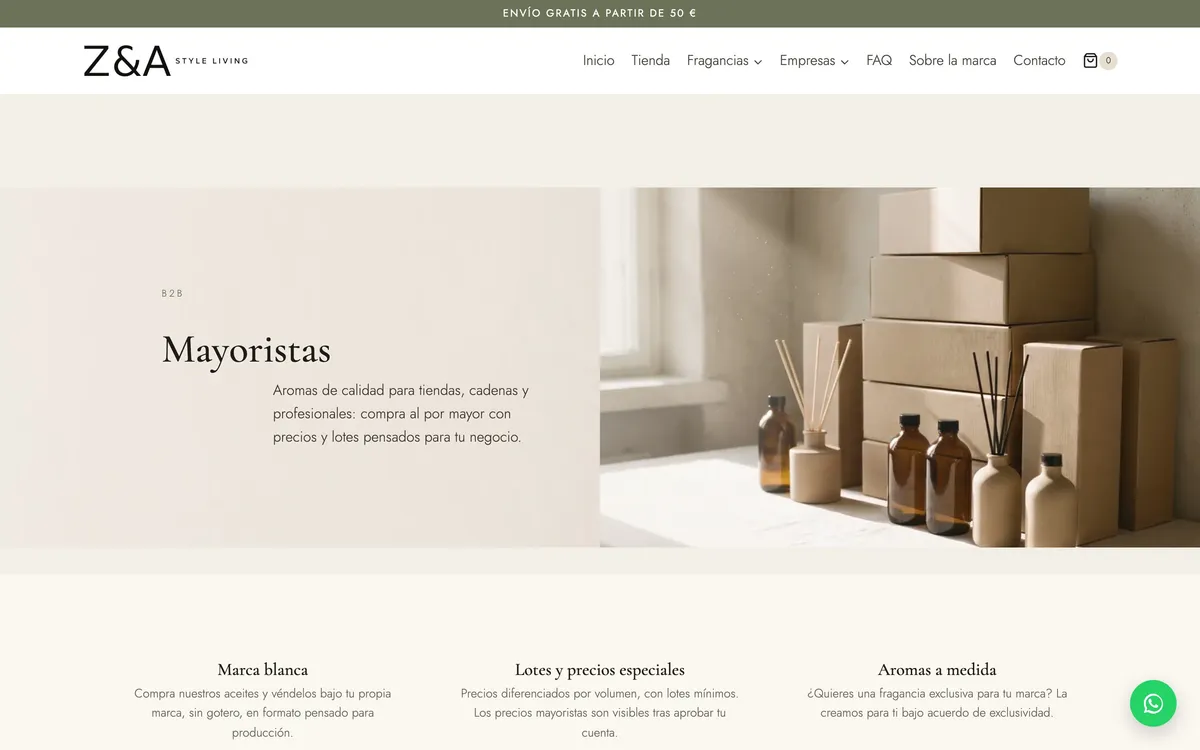 Wholesale — Desktop